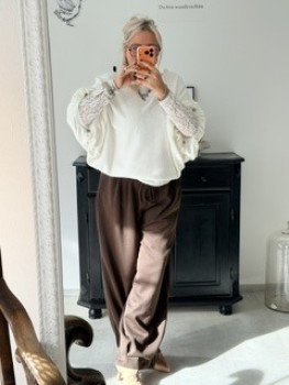 Preview: Oversized - Pulli Ballonärmel